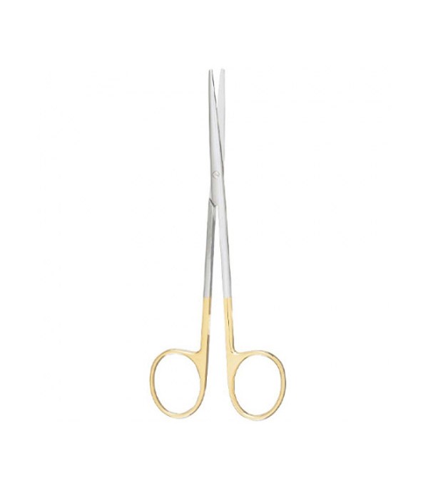 Delicate Pattern METZENBAUM Scissors  Gold Plated 