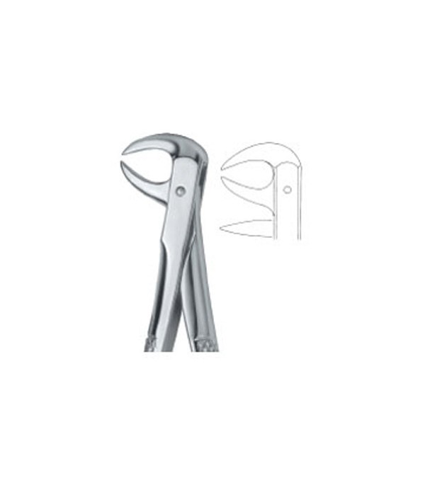 Tooth Ext Forceps Molars with carious or broken caps ,  12-100-69